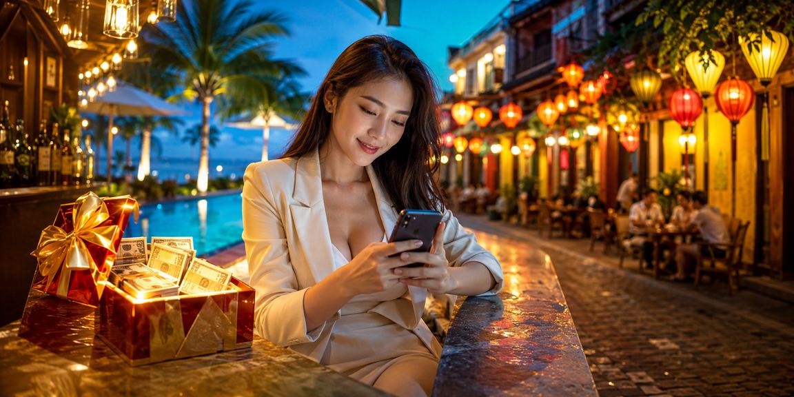 Người dùng Việt Nam theo dõi trận đấu bóng đá và đặt cược thể thao trực tuyến trên điện thoại